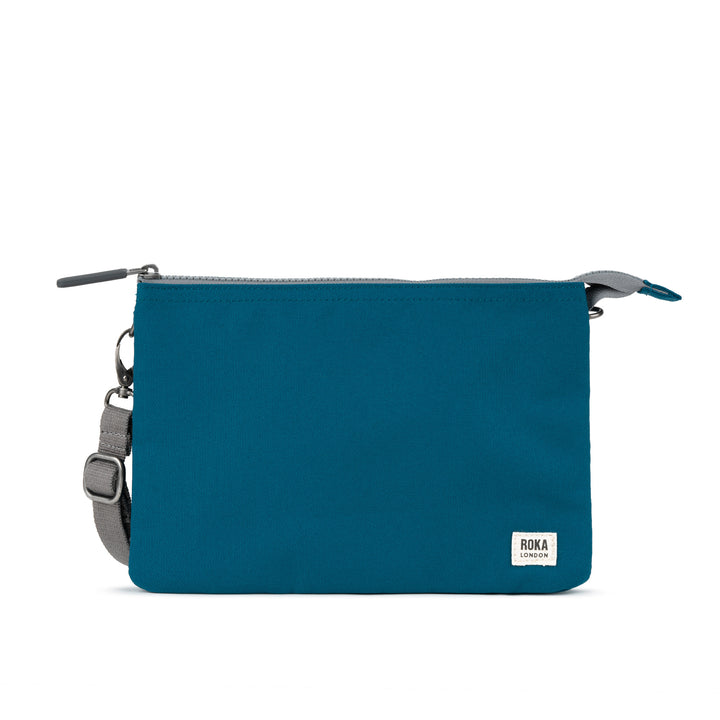 Carnaby Crossbody XL Sapphire Recycled Canvas