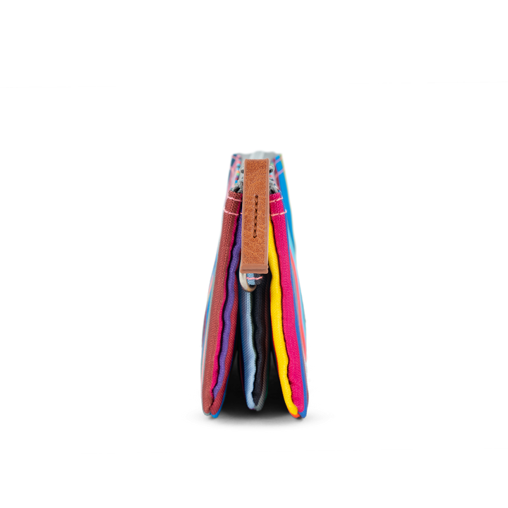 Carnaby Wallet in Multi Stripe