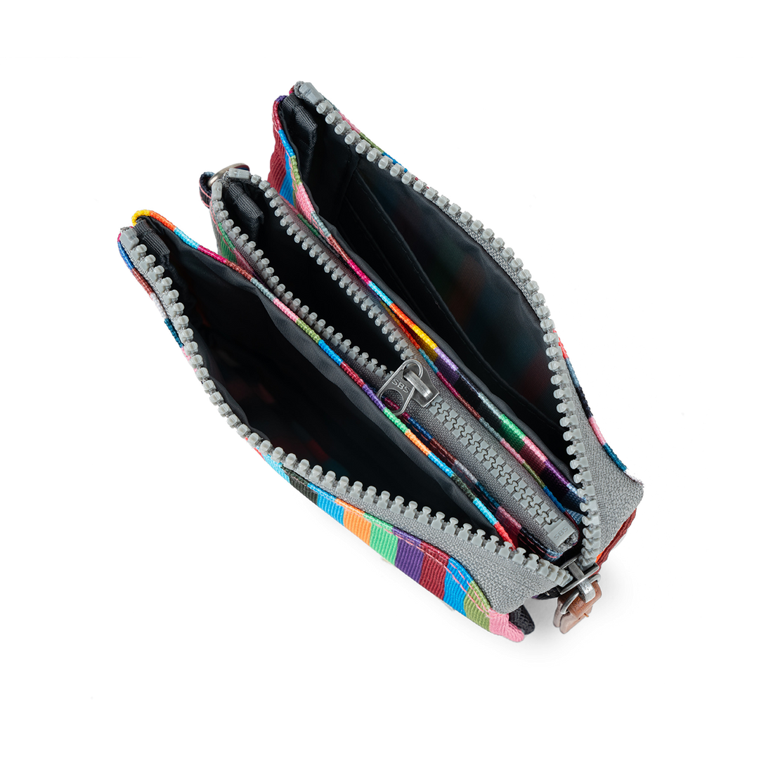 Carnaby Wallet in Multi Stripe