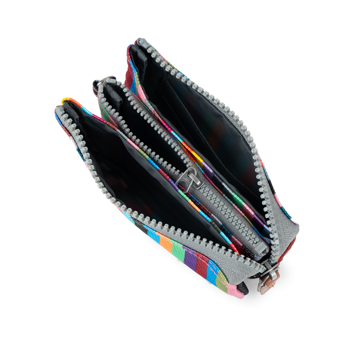 Carnaby Wallet in Multi Stripe