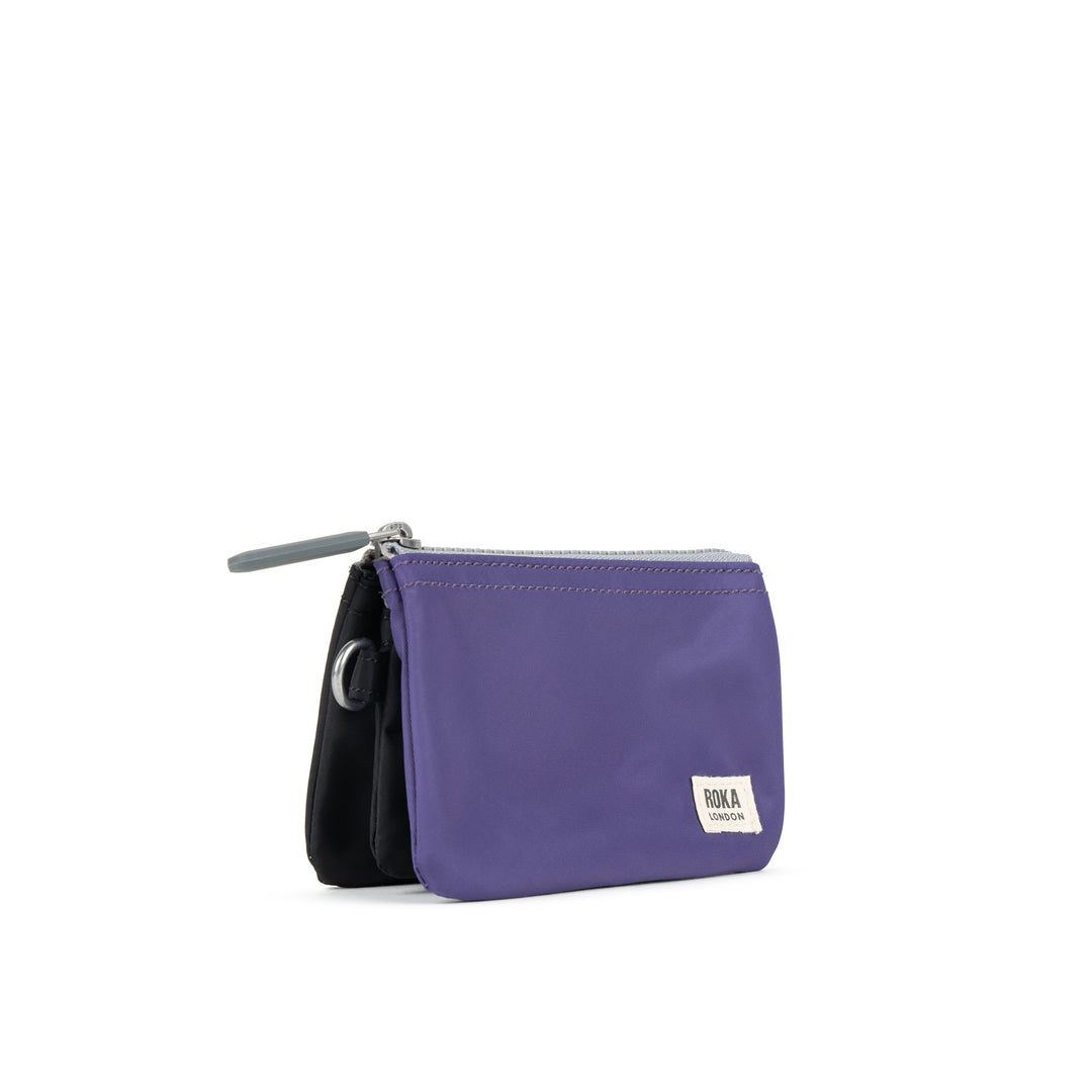 Creative Waste Carnaby Black / Mulberry Recycled Nylon