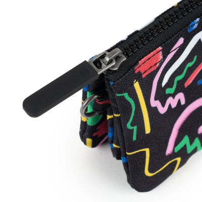 Carnaby Miss Pompom Scribble Print Recycled Canvas