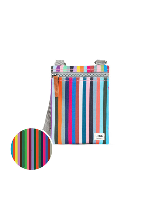 Chelsea Pocket Sling Bag in Multi Stripe