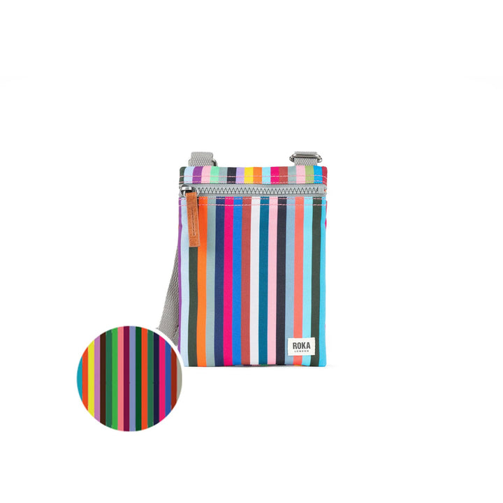 Chelsea Pocket Sling Bag in Multi Stripe