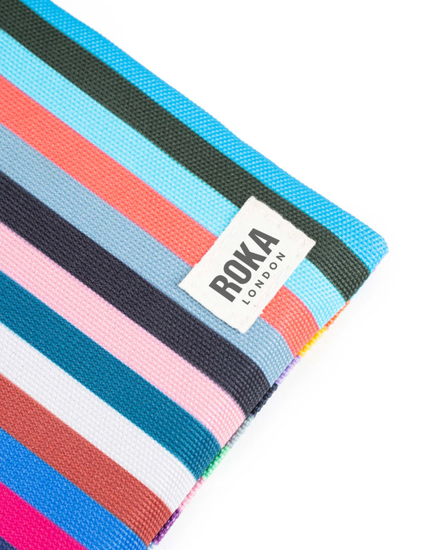 Chelsea Pocket Sling Bag in Multi Stripe