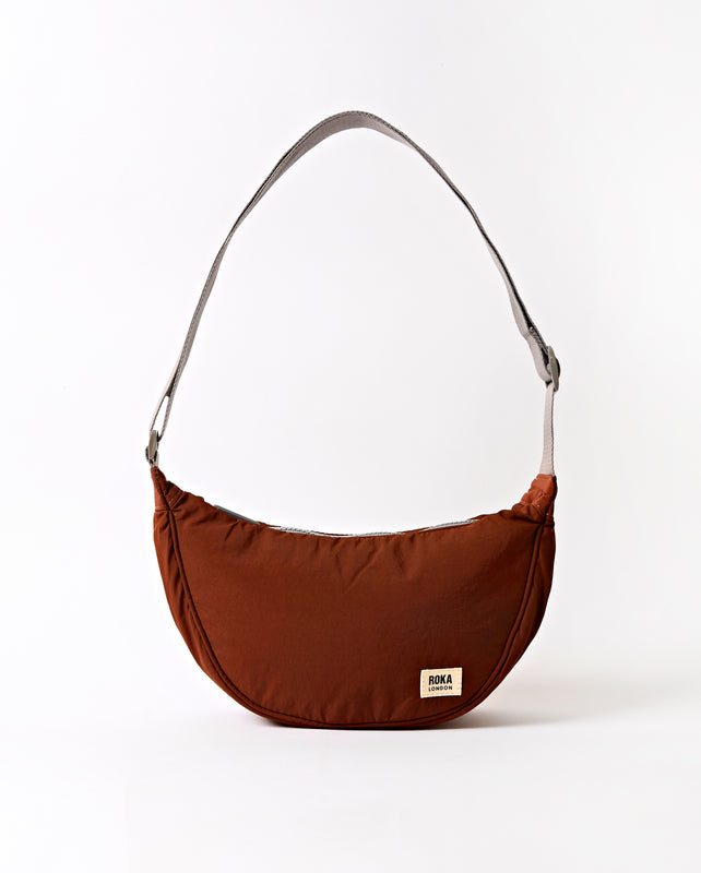 Farringdon Half Moon Bag in Henna