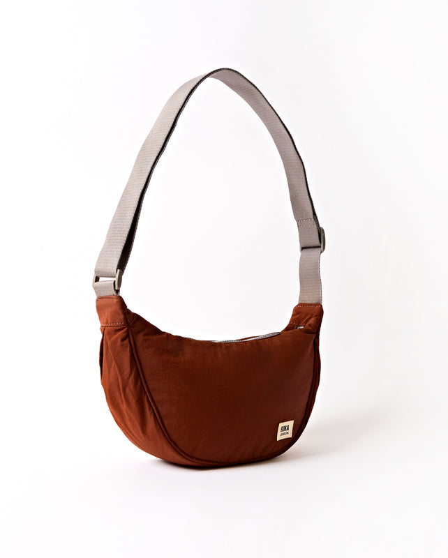 Farringdon Half Moon Bag in Henna