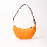 Farringdon Half Moon Bag in Jaffa Orange