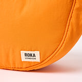 Farringdon Half Moon Bag in Jaffa Orange