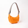 Farringdon Half Moon Bag in Jaffa Orange
