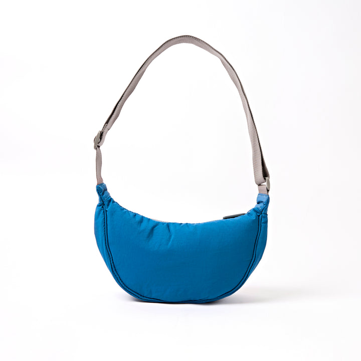 Farringdon Half Moon Bag in Malibu Blue