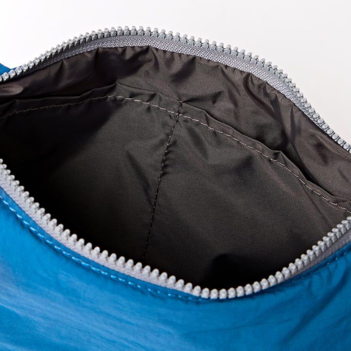 Farringdon Half Moon Bag in Malibu Blue