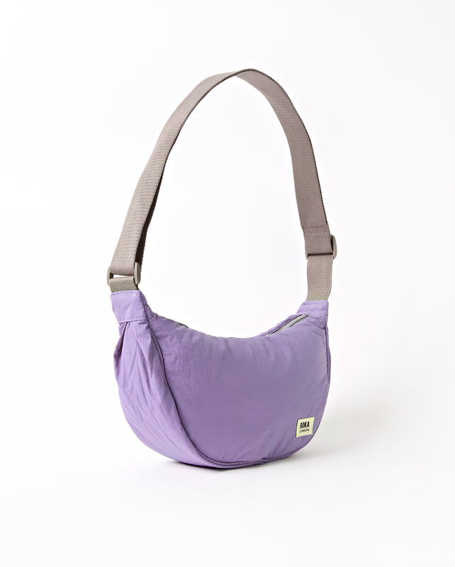 Farringdon Half Moon Bag in Petal