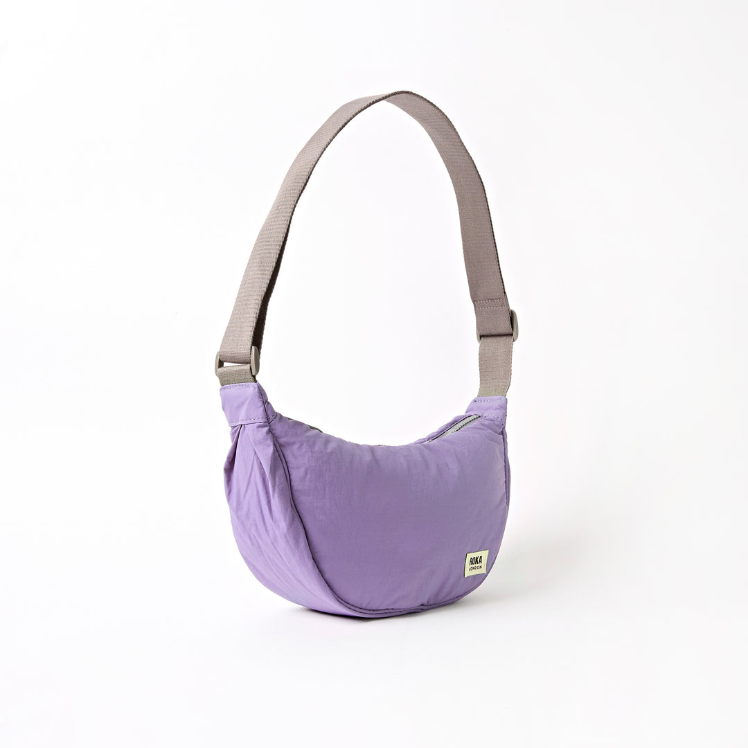 Farringdon Half Moon Bag in Petal