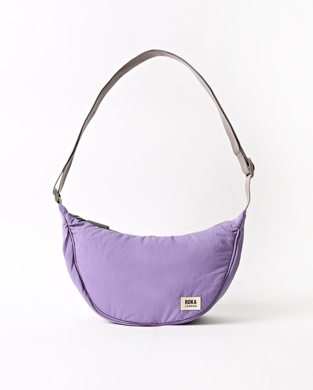 Farringdon Half Moon Bag in Petal