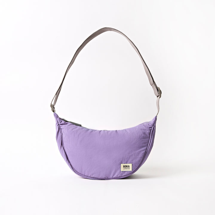 Farringdon Half Moon Bag in Petal