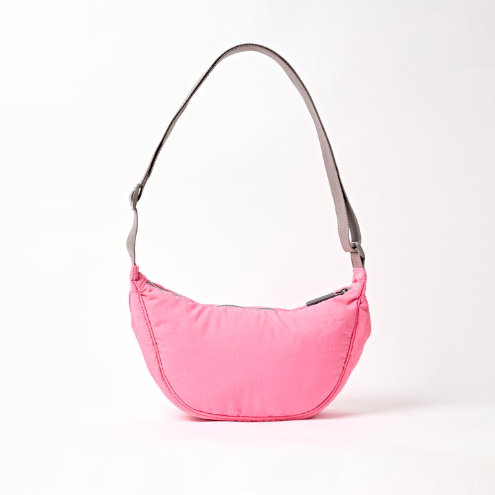 Farringdon Half Moon Bag in Pink Lemonade