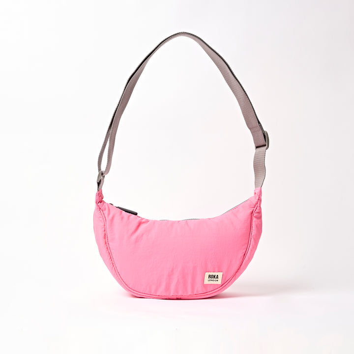 Farringdon Half Moon Bag in Pink Lemonade
