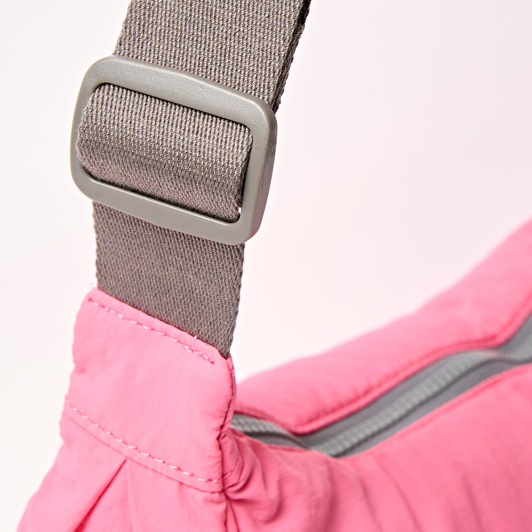 Farringdon Half Moon Bag in Pink Lemonade