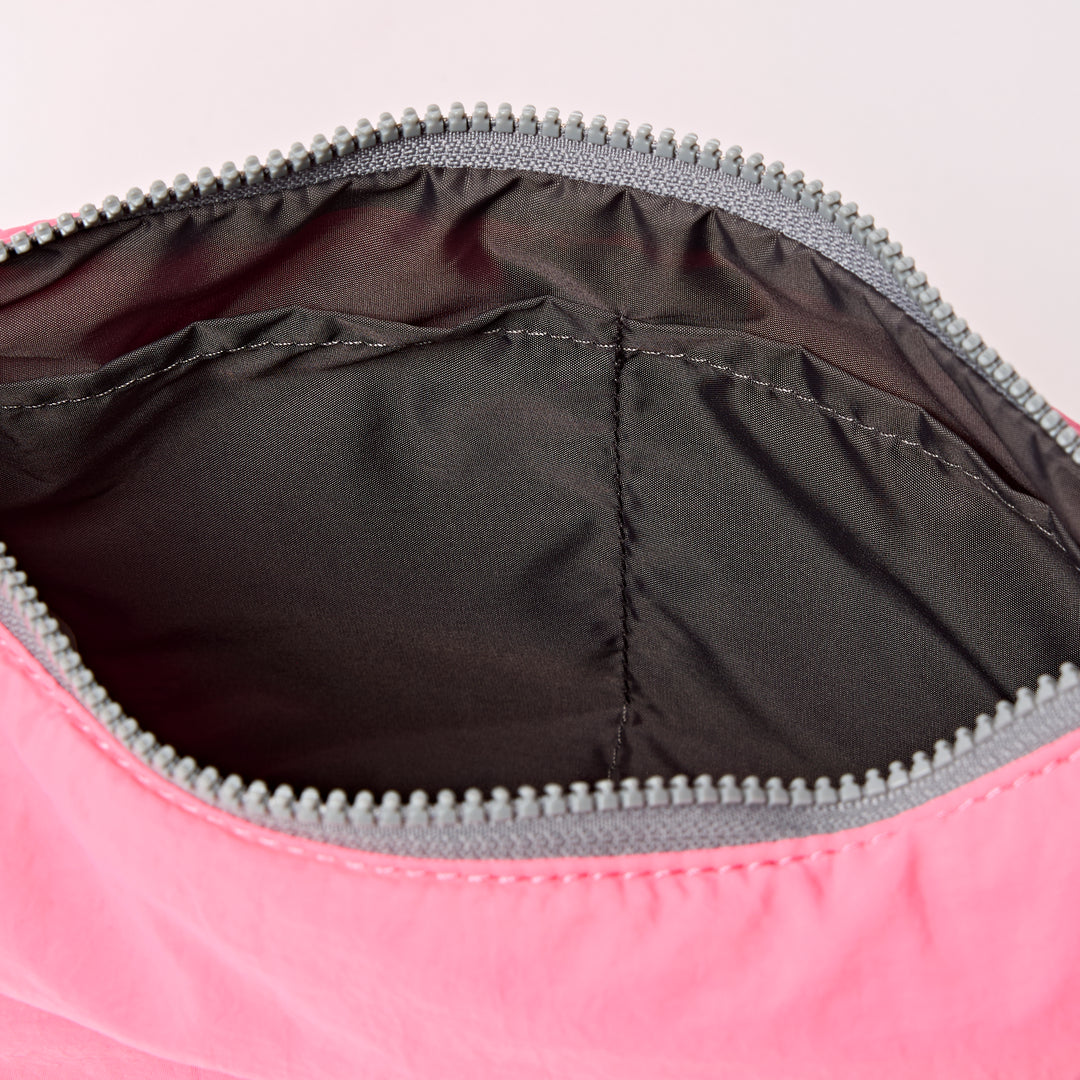 Farringdon Half Moon Bag in Pink Lemonade