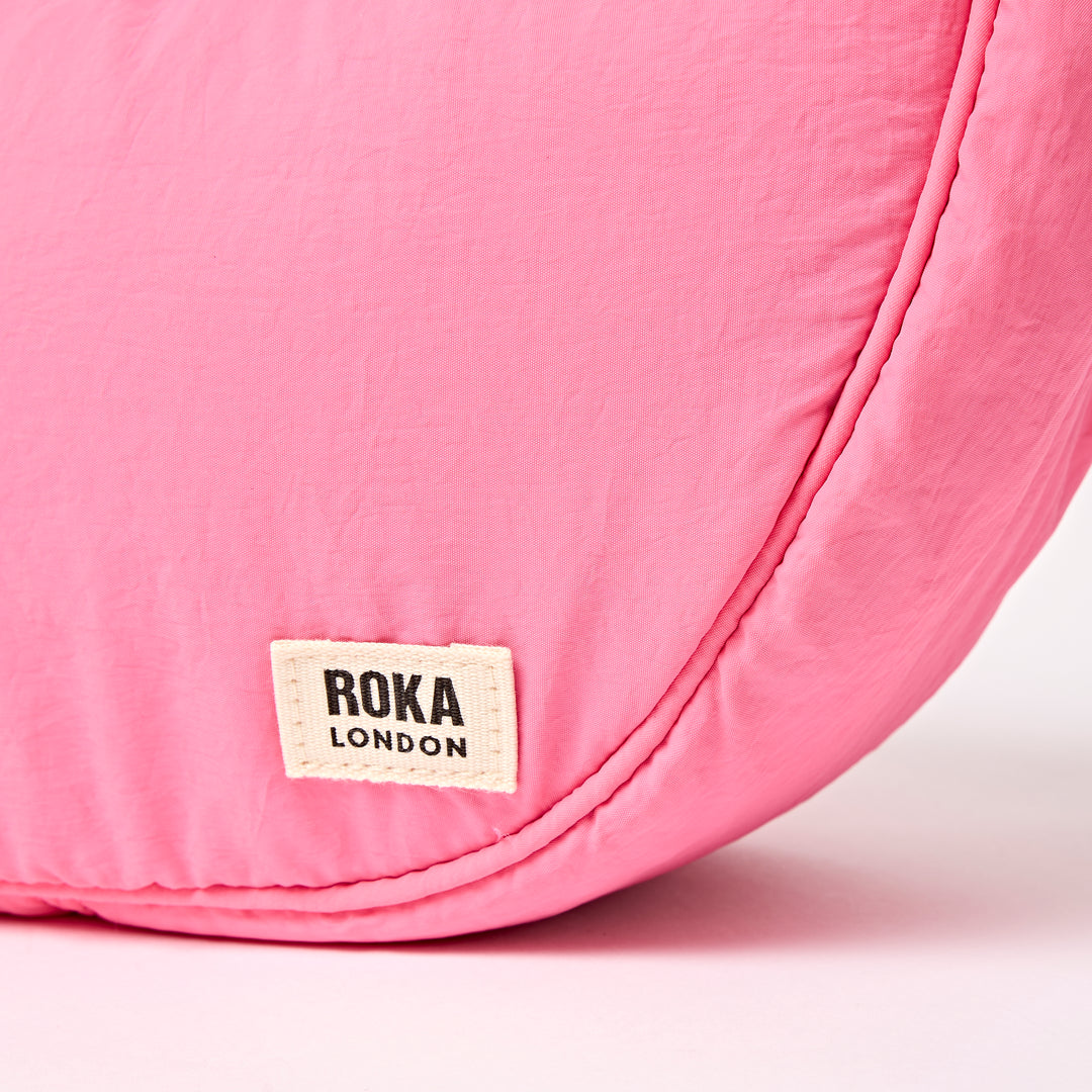 Farringdon Half Moon Bag in Pink Lemonade