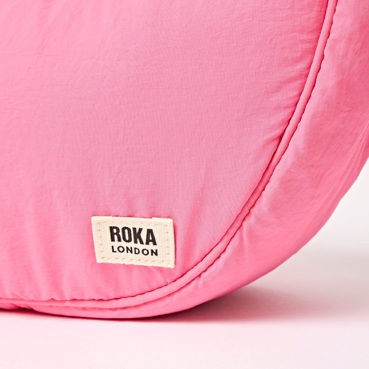 Farringdon Half Moon Bag in Pink Lemonade