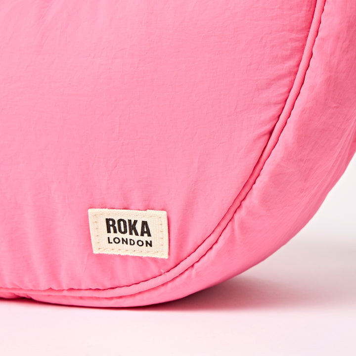 Farringdon Half Moon Bag in Pink Lemonade