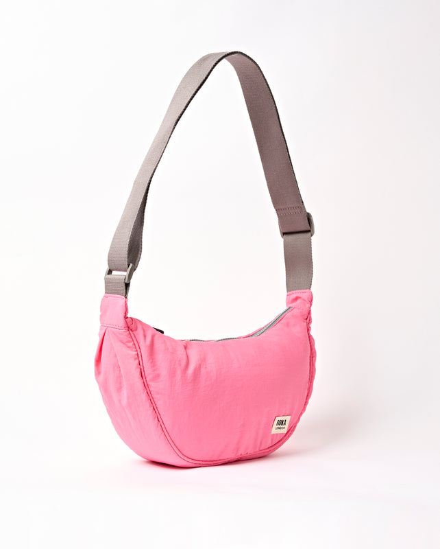 Farringdon Half Moon Bag in Pink Lemonade