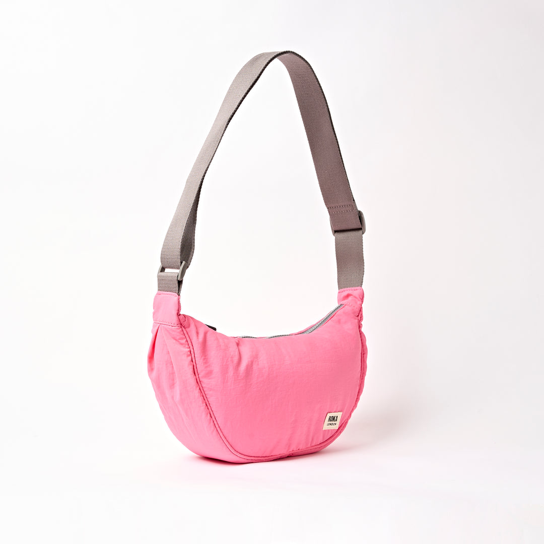 Farringdon Half Moon Bag in Pink Lemonade