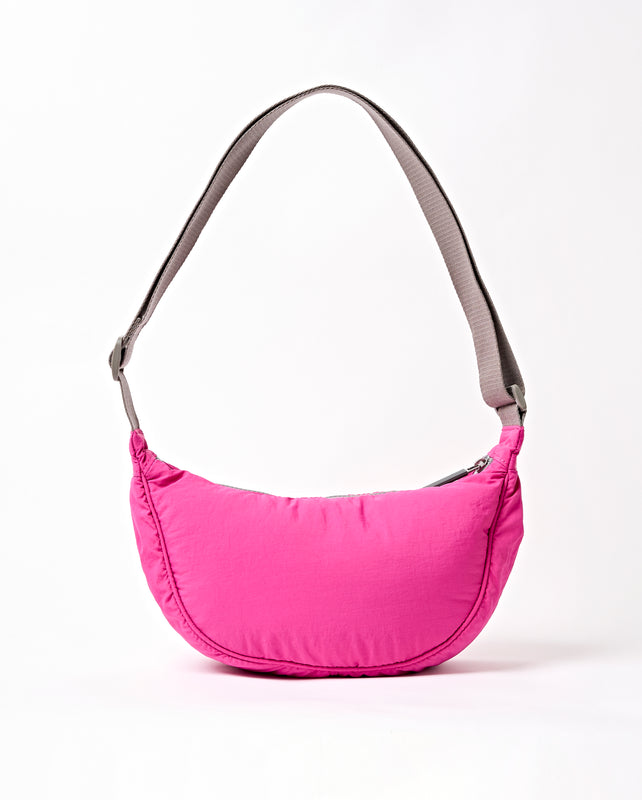 Farringdon Half Moon Bag in Very Berry