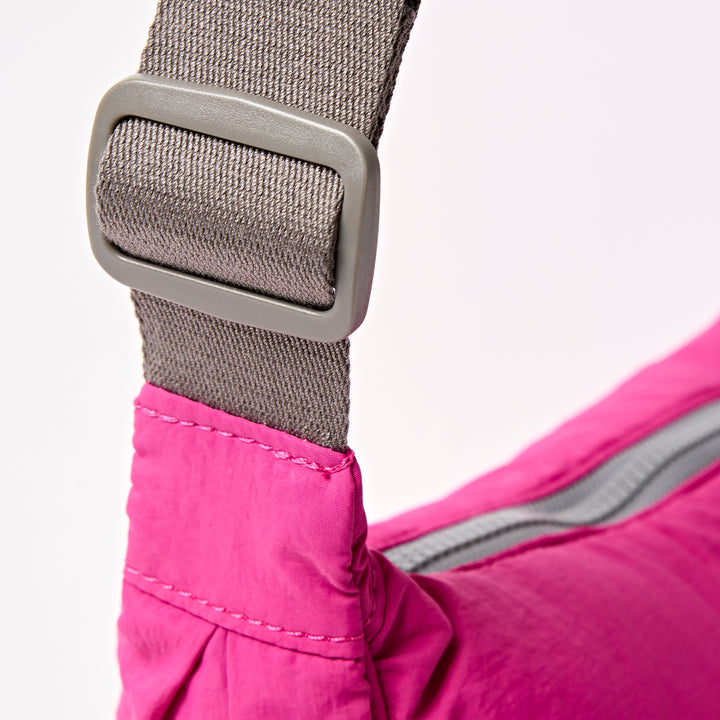 Farringdon Half Moon Bag in Very Berry