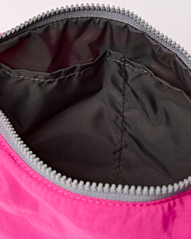 Farringdon Half Moon Bag in Very Berry