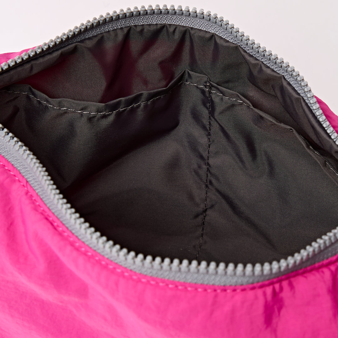 Farringdon Half Moon Bag in Very Berry