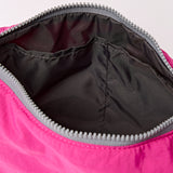 Farringdon Half Moon Bag in Very Berry