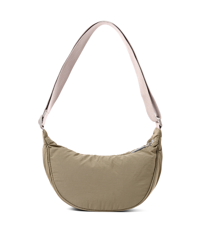 Farringdon Half Moon Bag in Basil
