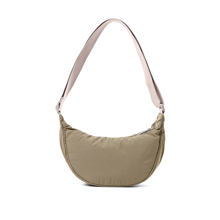 Farringdon Half Moon Bag in Basil