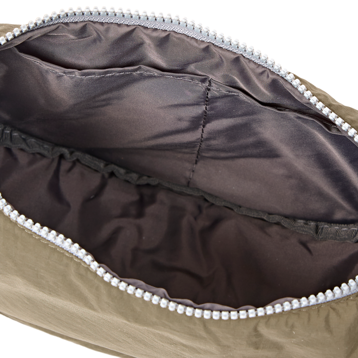 Farringdon Half Moon Bag in Basil