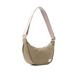 Farringdon Half Moon Bag in Basil