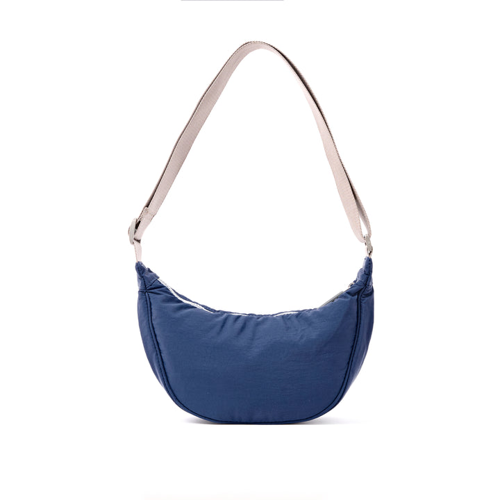 Farringdon Half Moon Bag in Deep Cobalt