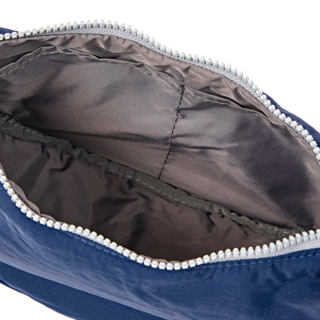 Farringdon Half Moon Bag in Deep Cobalt