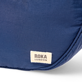 Farringdon Half Moon Bag in Deep Cobalt