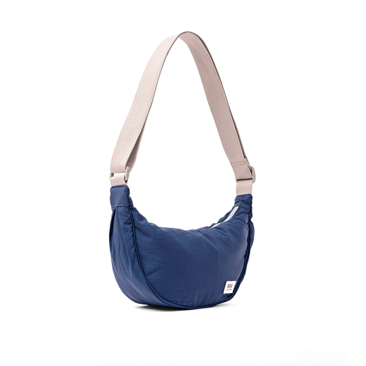 Farringdon Half Moon Bag in Deep Cobalt
