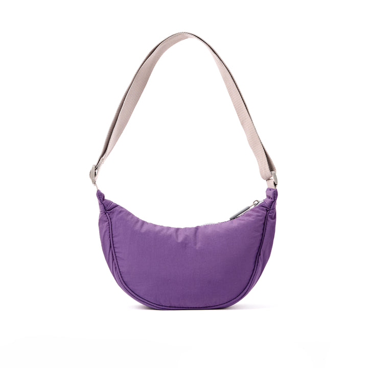 Farringdon Half Moon Bag in Gothic Grape
