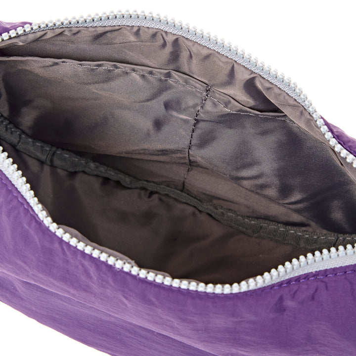 Farringdon Half Moon Bag in Gothic Grape