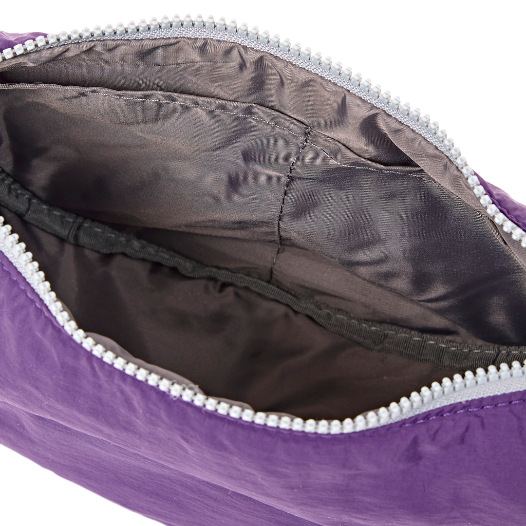 Farringdon Half Moon Bag in Gothic Grape
