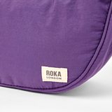 Farringdon Half Moon Bag in Gothic Grape