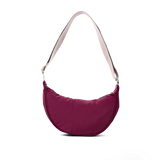 Farringdon Half Moon Bag in Merlot
