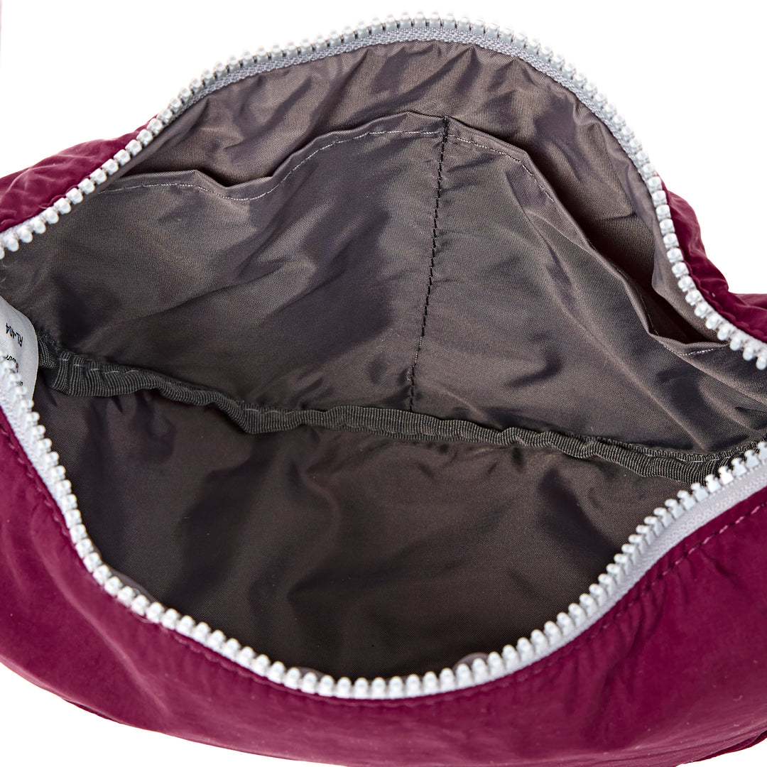 Farringdon Half Moon Bag in Merlot