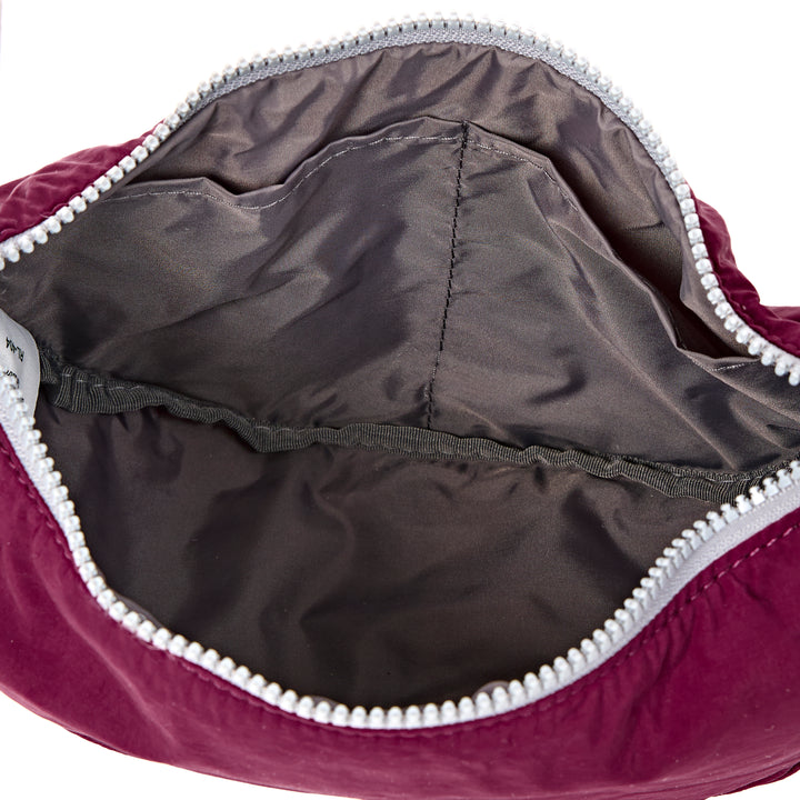 Farringdon Half Moon Bag in Merlot