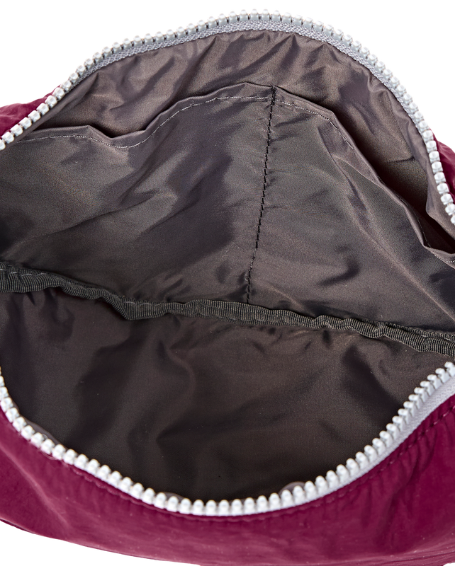 Farringdon Half Moon Bag in Merlot